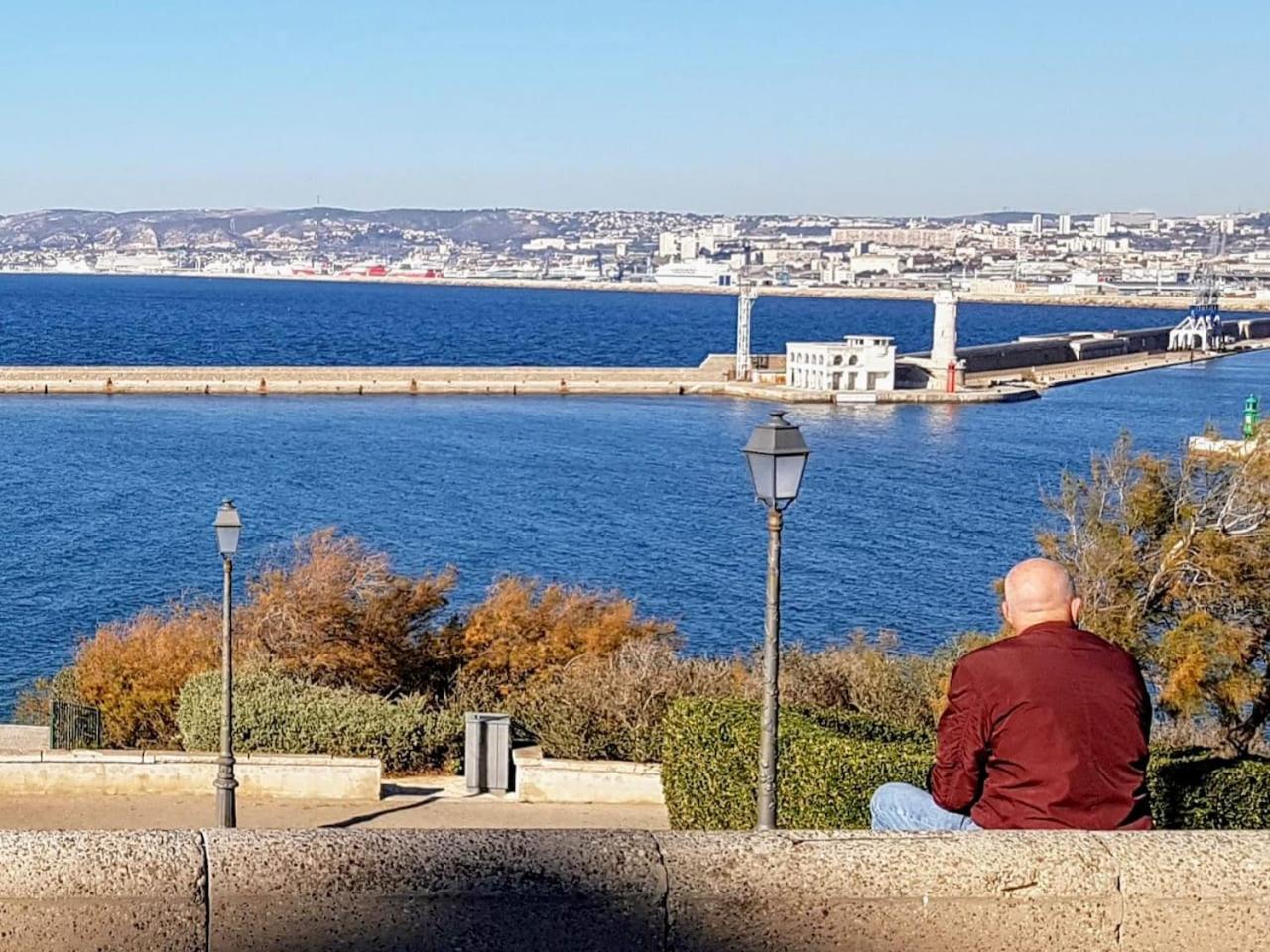 Vieux Port Proximite Panier Clim Central Cachet Marseille Exteriör bild
