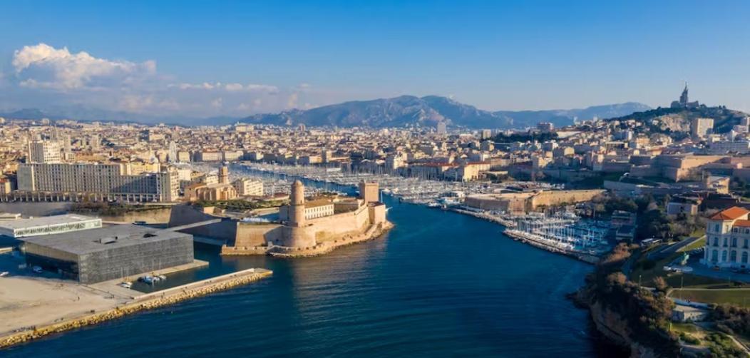 Vieux Port Proximite Panier Clim Central Cachet Marseille Exteriör bild