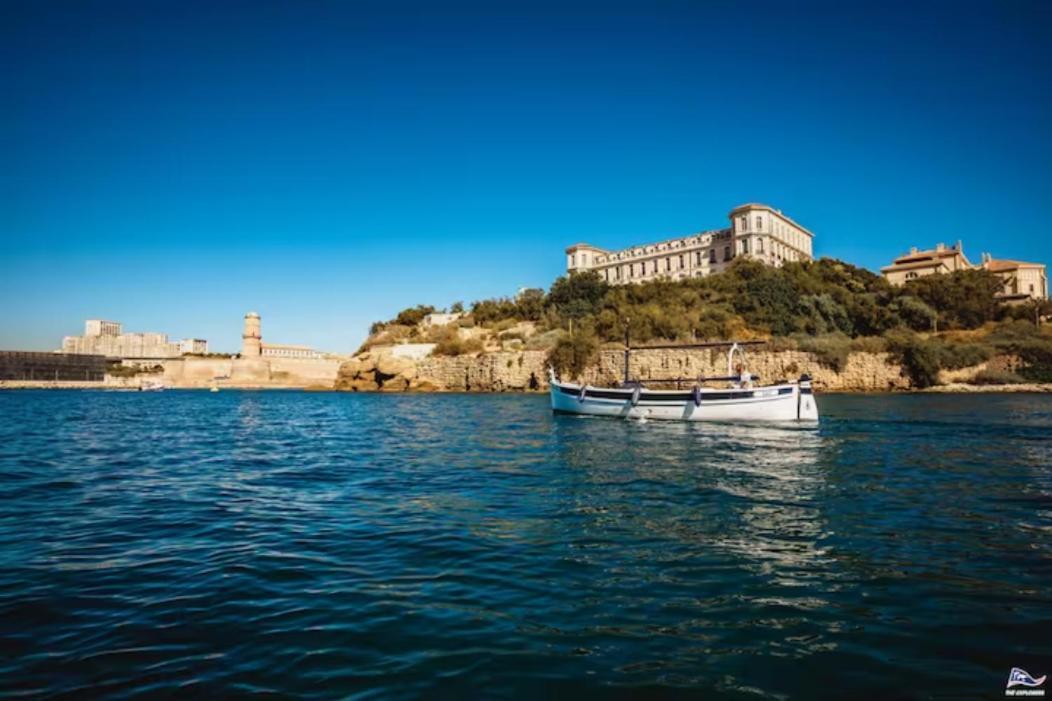 Vieux Port Proximite Panier Clim Central Cachet Marseille Exteriör bild