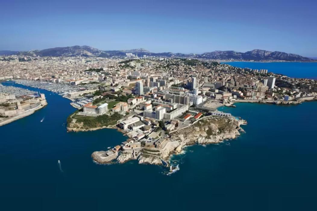 Vieux Port Proximite Panier Clim Central Cachet Marseille Exteriör bild
